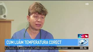 Sfat de sănătate. Când devine febra periculoasă și cum luăm temperatura corect