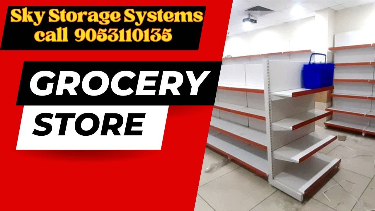 Supermarket racks Grocery racks Kirana shop racks Call 9911411599