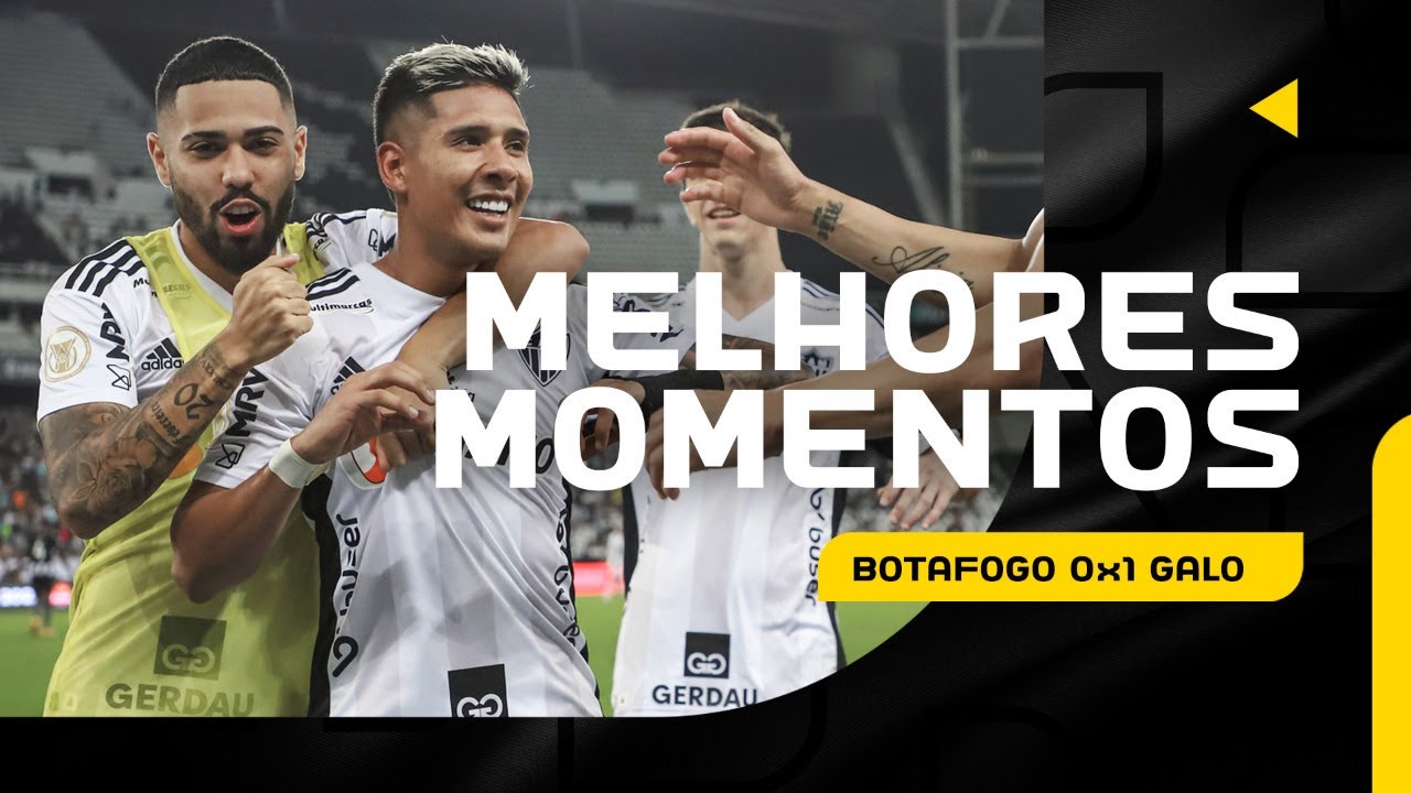 MELHORES MOMENTOS: BOTAFOGO 0 x 1 ATLÉTICO (17/07/2022) - YouTube