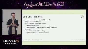 Devoxx Poland 2016 - Marcin Zajączkowski, Łukasz Szczęsny - Jenkins as a Code