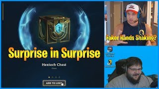 Tyler1 on Faker Hands Shaking | Surprise in Surprise... | LoL Daily Moments Ep 696