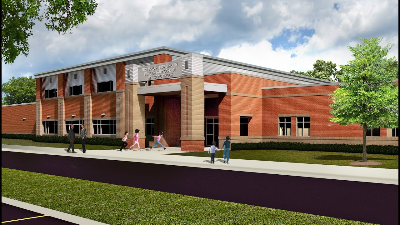 Norfolk Public Schools New Richard H. Bowling Jr Elementary at Broad