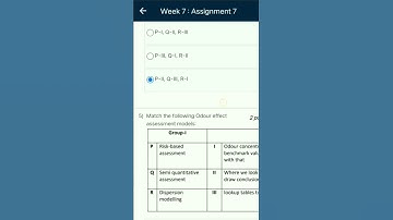 Environmental Impact Assessment ||Week-7 Assignment Answer || Nptel 2023