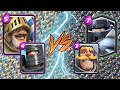 PRINCE + DARK PRINCE VS MEGA KNIGHT + KNIGHT - CLASH ROYALE BATTLE #207