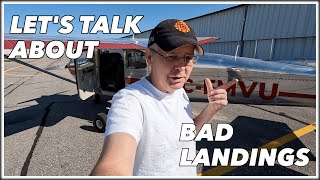 Bad Landings... But Can I Fix Them?  Glens Hangar