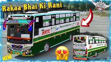 HRTC Jahrili Pahadan Bus Skin 😍❤️ | Rakaa Bhai | #bussid #hrtc #hrtcbuses