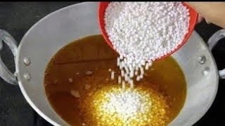 साबूदाना की ऐसी मजेदार नई रेसिपी जो आज से पहले आप कभी नही खाए होंगे ना देखे होंगे महीनो स्टोर करे