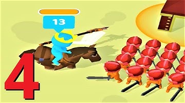 👑 Crowd Conflict ⚔️ UPDATE GAMEPLAY Part 4 BIG Changes + Levels 1-3 (Android, iOS)