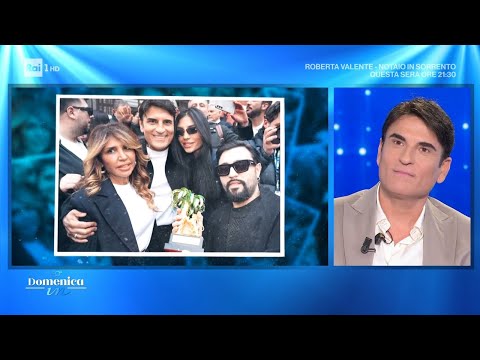 Il grande amore di Sal Da Vinci per la moglie Paola - Domenica In 26/04/2026