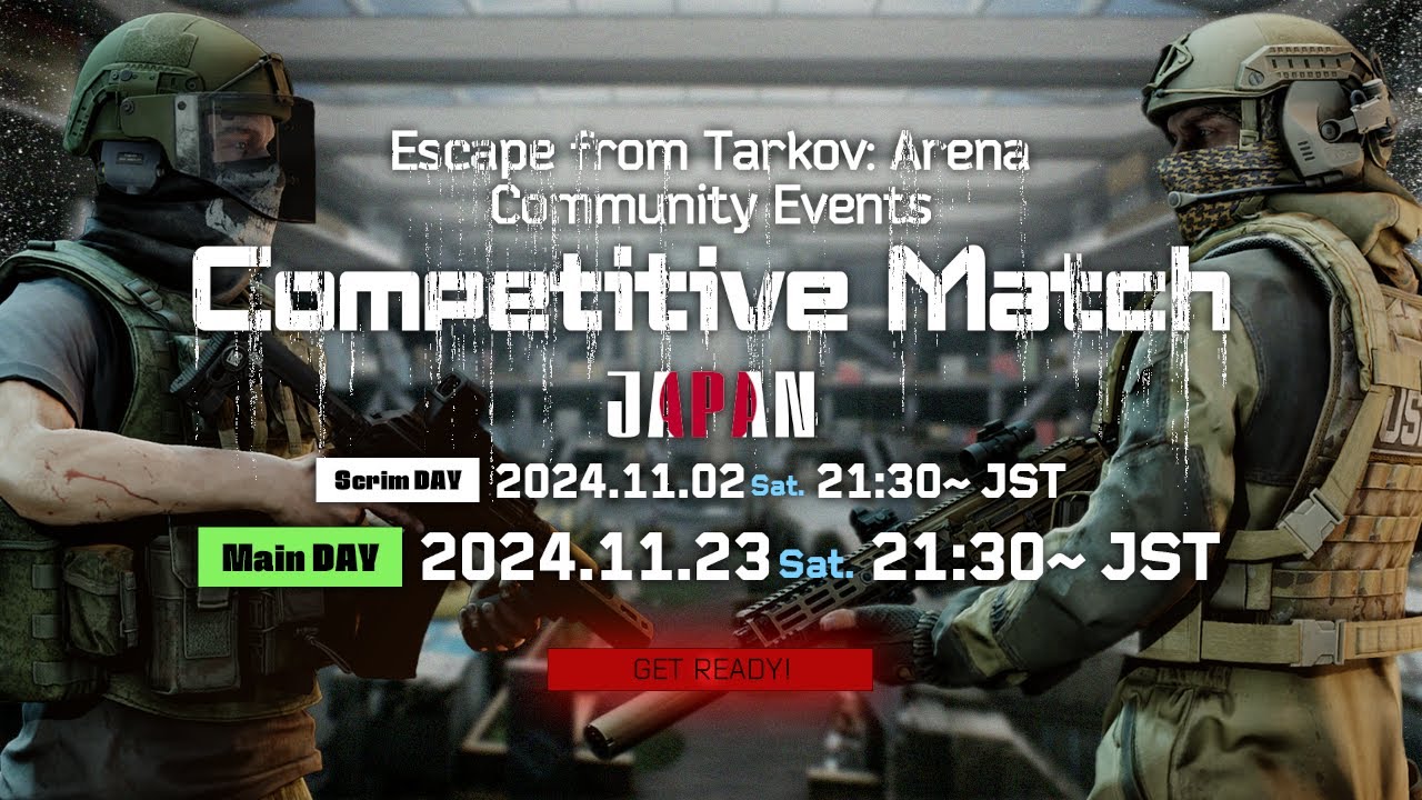 【タルコフアリーナ】EFTARENA Competitive Match JAPAN【本配信】 YouTube