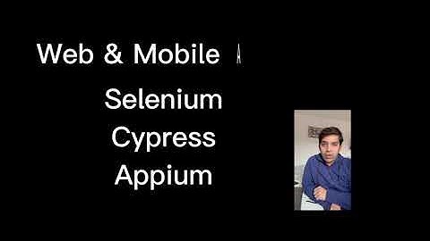Mobile - Automate application using Appium Selenium, beginners to decide best tool, webdriverio
