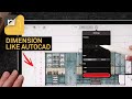 Now you can dimension like autocad with morpholio trace