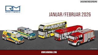 Rietze Neuheiten - Januarfebruar 2026