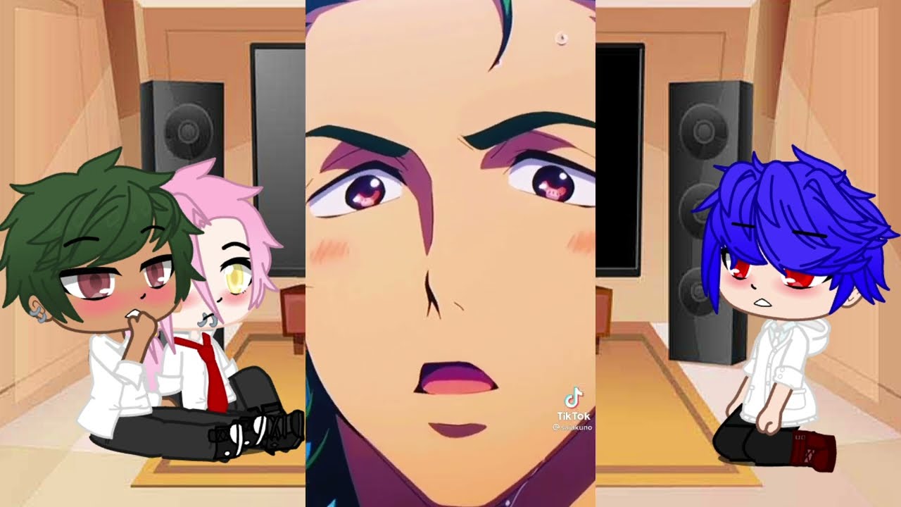 Past Cherry, Joe and Adam react      {🍵 🌸matchablossom} (original? Not sure?) my AU