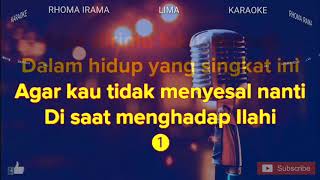 Lima Rhoma Irama KARAOKE no Vocal