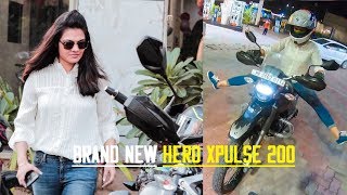 Picking Up Brand New Hero Xpulse 200 in Delhi