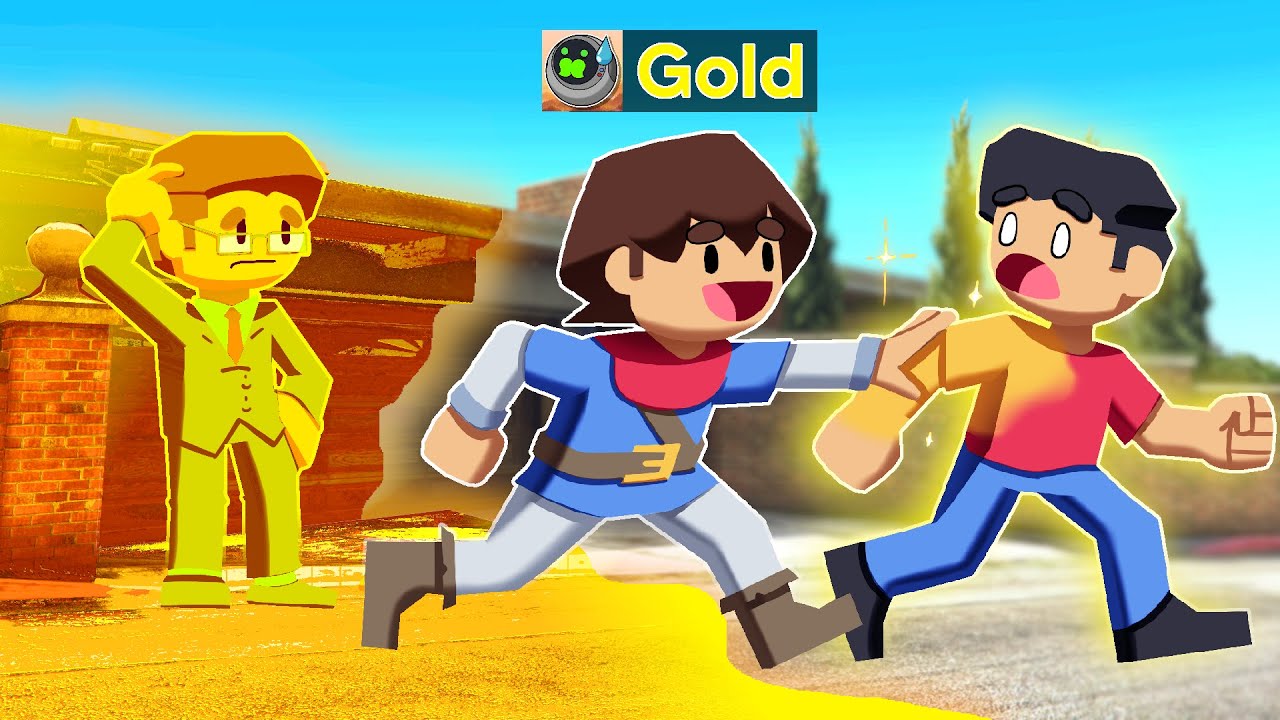 GTA 5: Но всё, к чему ты прикасаешься, становится золотым! (Невозможно)