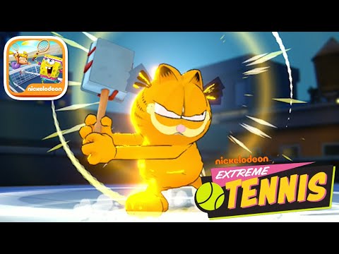 Nickelodeon Extreme Tennis - GARFIELD - Story Mode Gameplay - YouTube