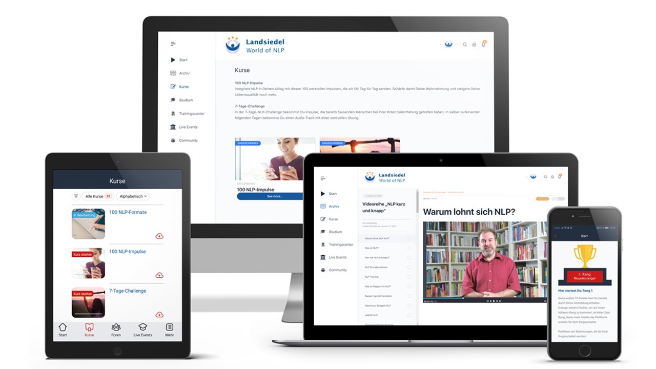 Die neue Landsiedel "World of NLP" ist da!