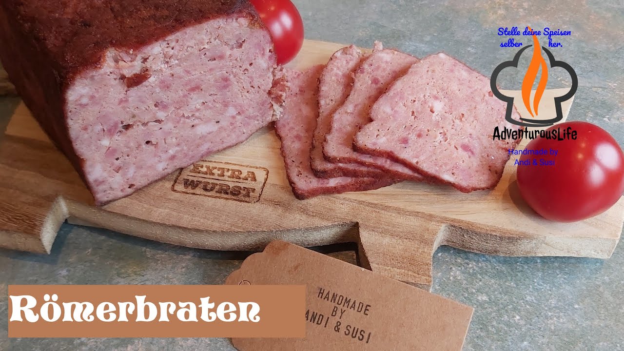 Römerbraten ohne Kutter herstellen /Ihr werdet keinen wieder kaufen Nr. 105 #food #foodblogger