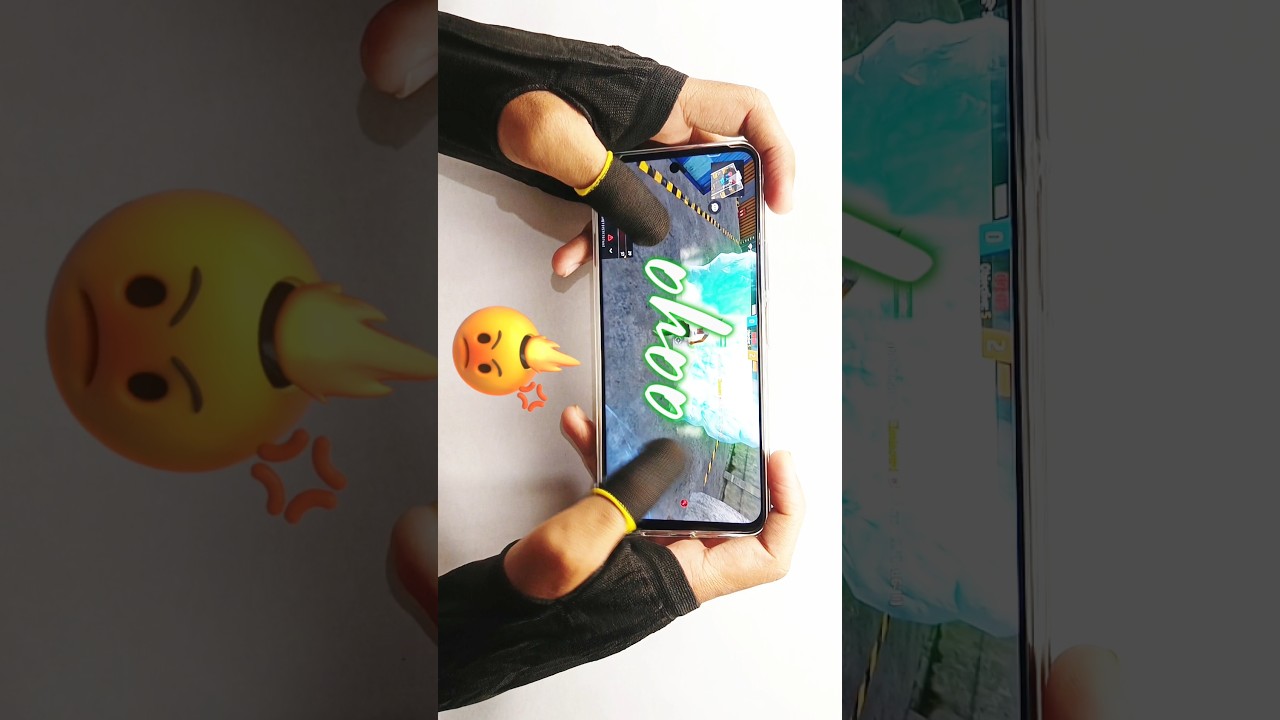 iqoo Z9x 60fps 120hz 360hz smooth display freefire handcam gameplay 4k