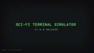 TTRPG Terminal Simulator v1.0 | Build Immersive Sci-Fi Terminals for Your TTRPG