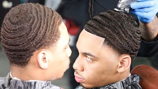 🔥WARNING🔥 HE PAID $100 FOR THIS HAIRCUT/ ELITE WAVER/ TAPER FADE/ BARBER TUTORIAL