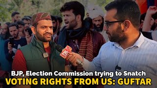 BJP, Election Commission trying to Snatch voting rights from Gujjar-Bakarwal Community;Guftar Ahmed