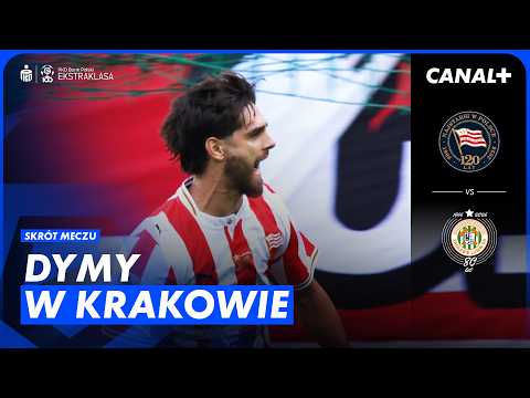 Gole w 98. i 108. Minucie! Szalone Spotkanie przy Kałuży! Cracovia - Zagłębie, Skrót Meczu