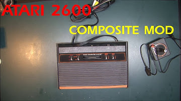 Atari 2600 Composite Mod - Easy to do