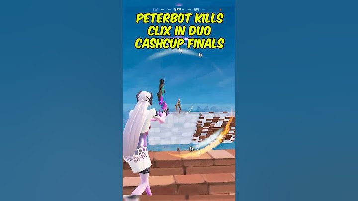 Peterbot KILLS CLIX in FNCS💀🎯