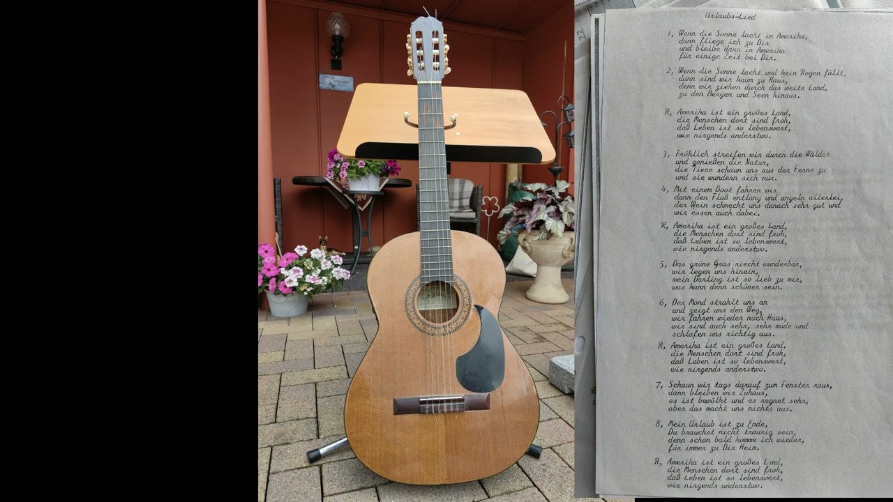 Karl Wenkert  -  Urlaubslied