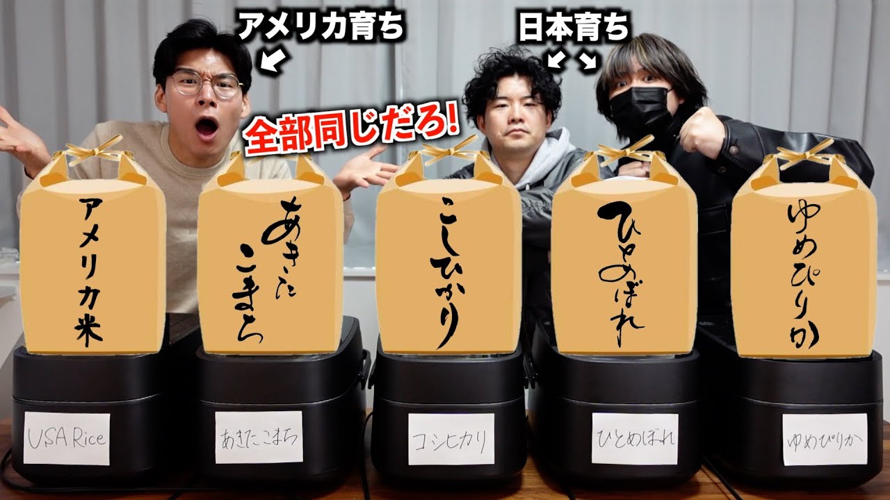 【海外からの疑問】日本人は本当に米の違いを分かってるの？検証してみた！