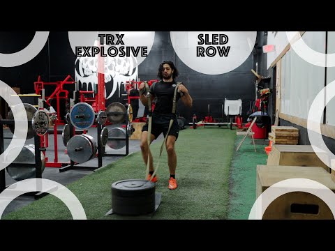 How To: Explosive TRX Sled Row