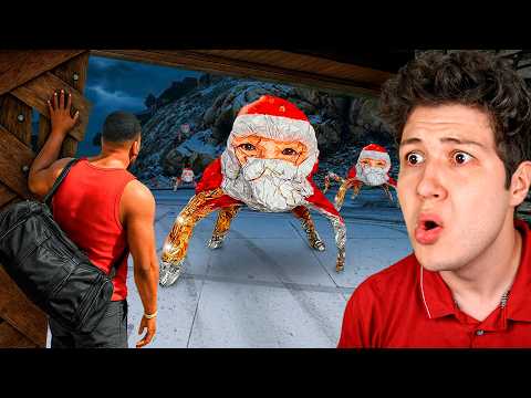 PROTEGIENDO MI CASA de GOO GOO GAGA en GTA 5! 🏡🎅 (Mods)