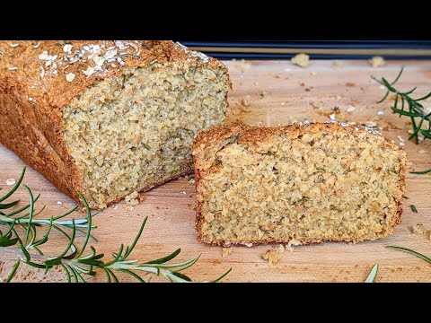 Easy GLUTEN FREE bread❗️ Lose weight with this healthy oatmeal bread recipe. No yeast, no flour