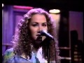 Joan Osborne 'One of Us' Late Show live (Letterman cropped out)