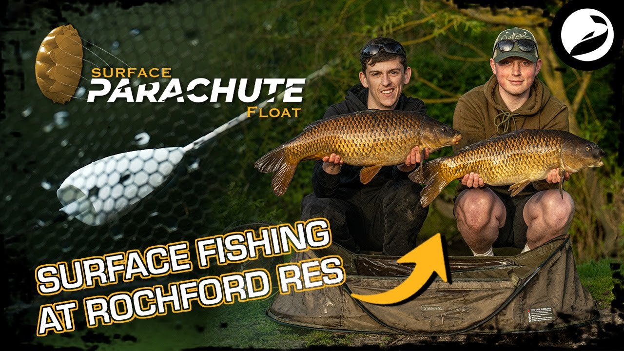 🪂 Surface fishing for Carp at Rochford Res with the Outlaw Pro
