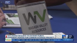EPA denies comment period extension request on CO2 storage