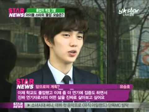 [Y-STAR] Idol Star ' graduation ceremony (아이돌스타들의 졸업식 현장!) - YouTube