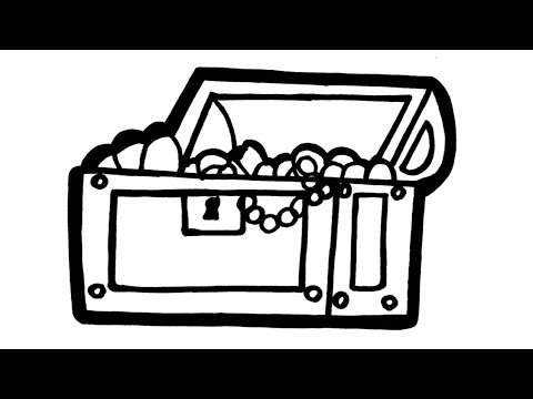 Vidéo: Comment Dessiner Un Coffre Au Trésor Avec Un Crayon