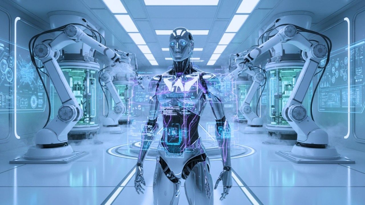 Future Metropolis 2300 | Smart Eco City with Skybridges and Green Architecture (4K Sci-Fi)