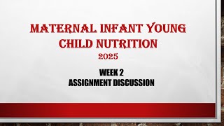 Week 2 Assignment Discussion_2025
