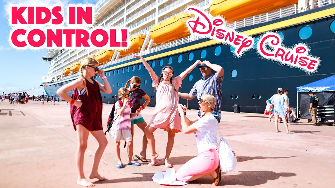 ДЕТИ УПРАВЛЯЮТ днем ​​24 ЧАСА на круизе Disney!
