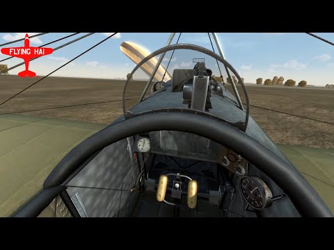 Fokker Eindecker Cockpit Tour | ROF Rise of Flight | WW1 Aviation | Flying Hai