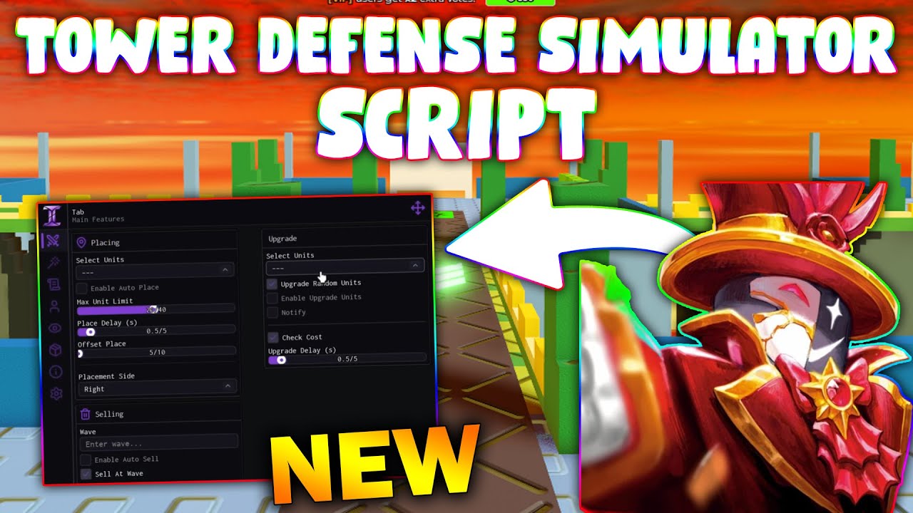 *NEW* Tower Defense Simulator Script (PASTEBIN 2026) (AUTOFARM, AUTO ...