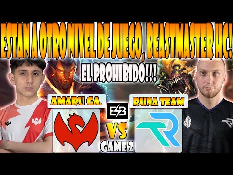 AMARU GAMING vs RUNA TEAM BO3[GAME 2]TAILUNG, WITS VS NESFEER, ALBERKAA - DREAMLEAGUE SEASON 27 -ESB