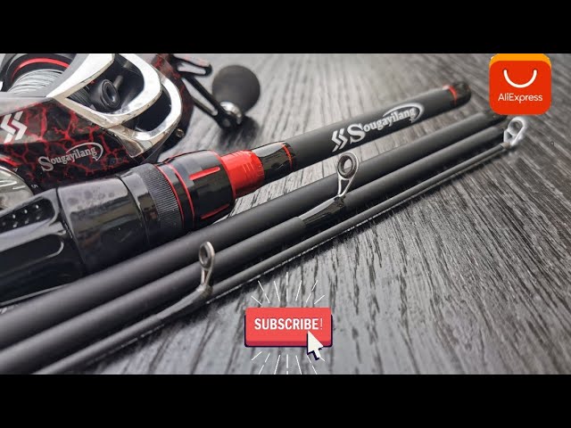 Sougayilang [2.1m Travel Rod] And Reel Review. 