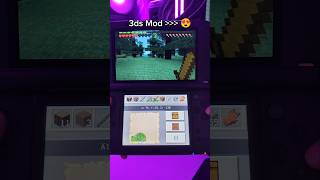3DS Mod 😍 #3ds #consoleportable #retrogaming #viralshorts #minecraft #mario #console #gaming