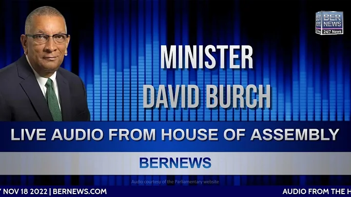 Minister Lt/Col David Burch In MTA, November 18 2022